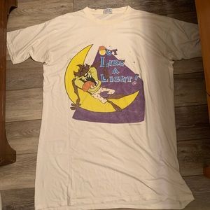Vintage 1996 Looney Tunes Loungewear Taz Tee